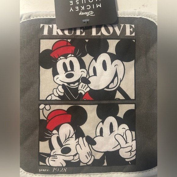 Disney Mickey & Minnie “True Love” Pot Holder - Vintage Style- NWT - Picture 3 of 5